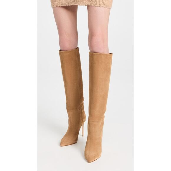 Paris Texas Stiletto Boots Caramel - 38/8 - Picture 5 of 5